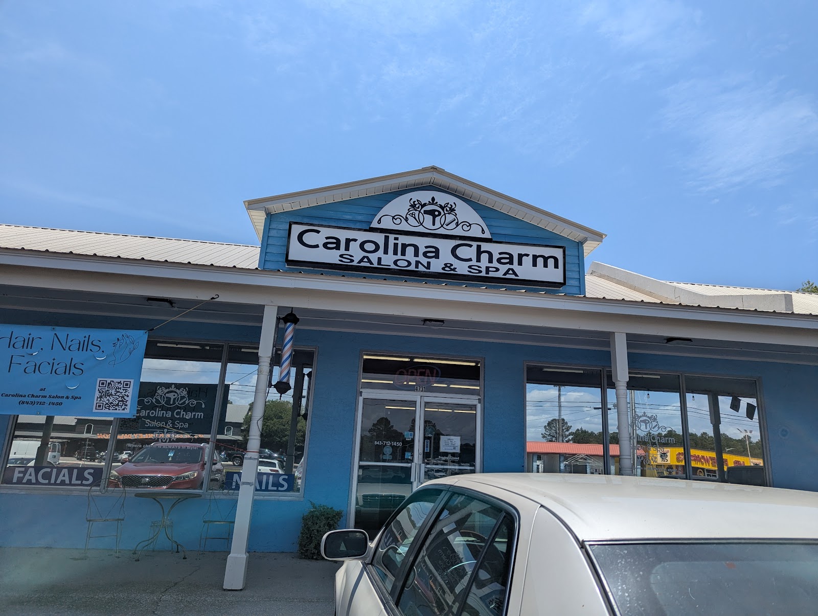 Carolina Charm Salon & Spa nail work in Myrtle Beach, South Carolina